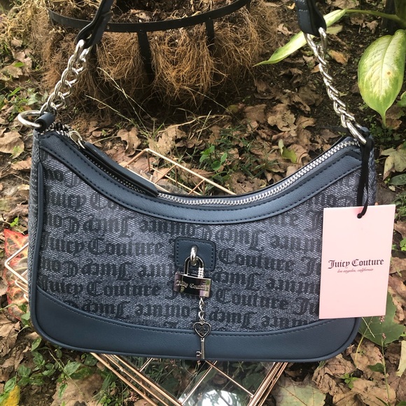 Juicy Couture Handbags - NWT Juicy Couture Eastide  Westaide Sholder Bag 💼 Color Denim